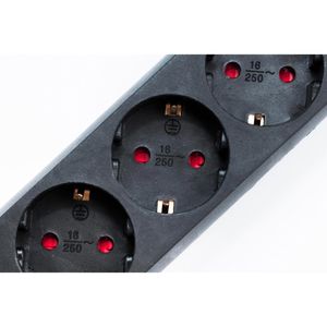 Produktbild für Steckdosenleiste Meister 7430030, mit 3m Kabel