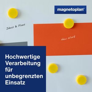 Produktbild für Magnete Magnetoplan Ergo Medium, goldgelb