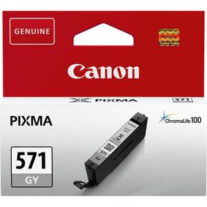 Produktbild für Tinte Canon CLI-571GY grau