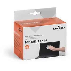 Produktbild für Reinigungstücher Durable Screenclean 50, feucht
