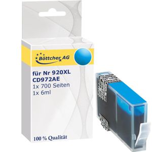 Produktbild für Tinte Böttcher-AG für HP 920XL, CD972AE