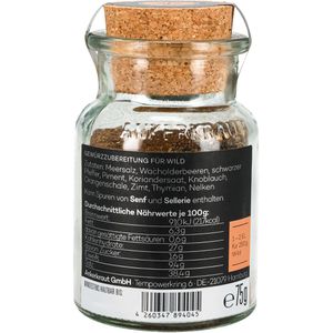 Produktbild für Gewürzmischung ANKERKRAUT BBQ-Rub, Wildfleisch