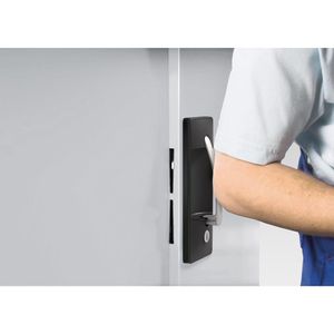 Produktbild für Magazinschrank CP-Möbel Serie 13, grau