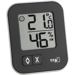 TFA Thermo-Hygrometer 30.5026.01 Moxx digital, schwarz – Böttcher AG