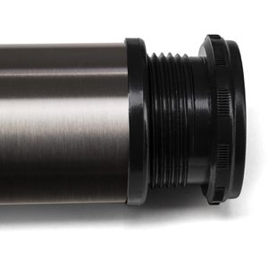 Produktbild für Möbelfuß SO-TECH JIMMY, 118148, silber, Metall