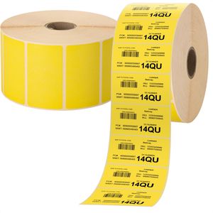 Thermoetiketten Böttcher-AG für Zebra, gelb