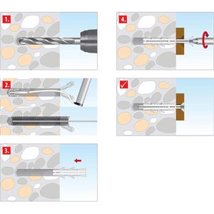 Produktbild für Dübel Tox 013100081, Barracuda