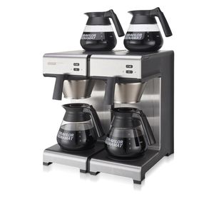Produktbild für Kaffeemaschine Bravilor-Bonamat Mondo Twin, mit 4 Glaskannen