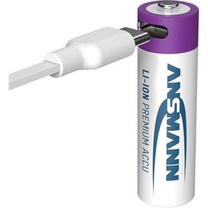 Produktbild für Akku Ansmann 1312-0036, 1,5 V, 1800 mAh
