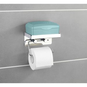 Produktbild für Toilettenpapierhalter Wenko 2 in 1