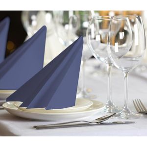 Produktbild für Servietten Tork Soft Advanced 477412, dunkelblau