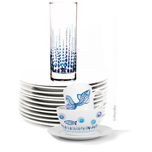 Produktbild für Porzellanstifte Marabu 012300085 Porcelain &amp; Glas, Seaside