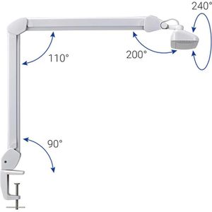 Produktbild für Schreibtischlampe Maul Maulintro, weiß, LED, dimmbar