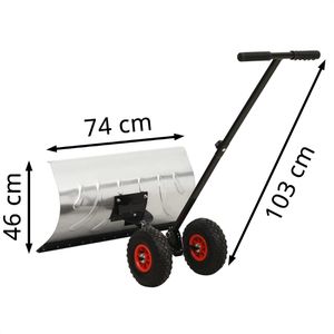 Produktbild für Schneeschieber vidaXL 141304
