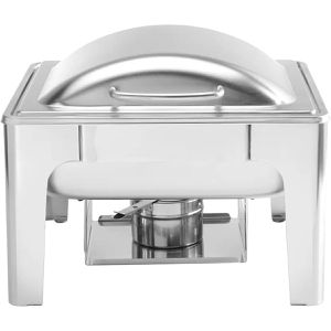 Chafing-Dish Hendi ProfiLine, silber satiniert, mit Brennpaste