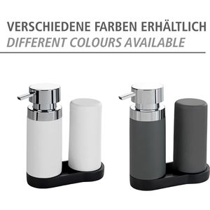 Produktbild für Spülmittelspender Wenko Easy Squeez-e Spülstation, grau