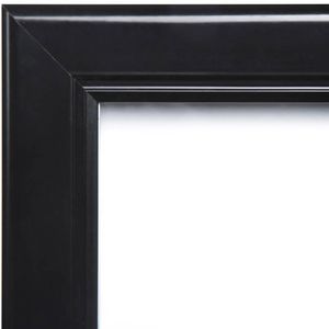 Produktbild für Infoständer Showdown-Displays Menu aus Stahlblech, schwarz, A2