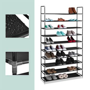 Produktbild für Schuhregal Relaxdays 1001912746, aus Metall