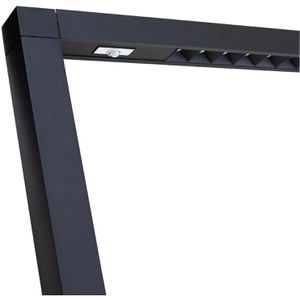 Produktbild für Stehlampe Heitronic Larsen, LED, schwarz, 206 cm
