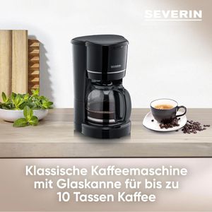 Produktbild für Kaffeemaschine Severin KA 4320, mit Glaskanne