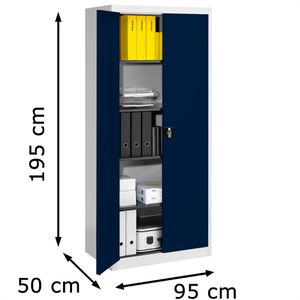 Produktbild für Aktenschrank Mauser entero BF5, aus Metall