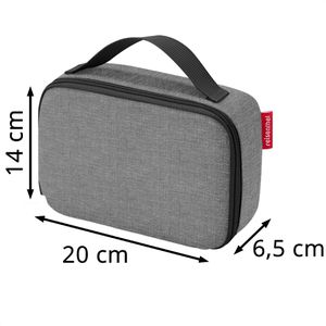 Produktbild für Kühltasche Reisenthel Thermocase twist silver, 1,5 Liter