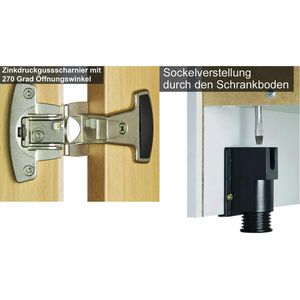 Produktbild für Aktenschrank Hammerbacher N-Serie, aus Holz