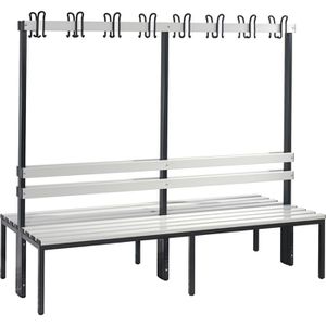 Umkleidebank CP-Möbel 8052-200, Sitzfläche Kunststoff, 200 cm