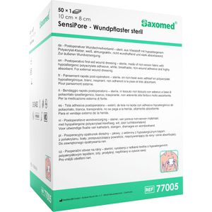 Produktbild für Pflaster Saxomed SensiPore, 50 Strips