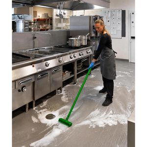 Produktbild für Schrubber Vikan mit Wasserdurchlauf, 27cm