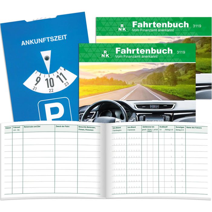 Zweckform Fahrtenbuch 222 für PKW A6 quer, 5,50 €