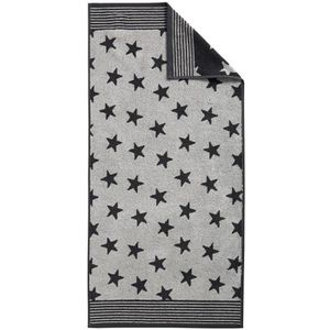 Produktbild für Handtuch Dyckhoff Stars, silber, 70 x 140 cm