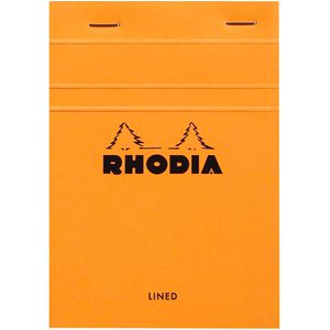 Produktbild für Notizblock Rhodia 13600C, orange, A6