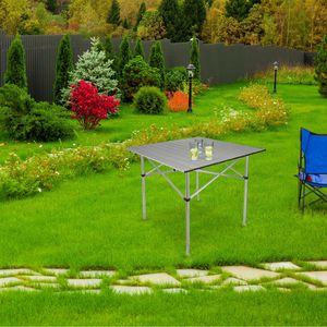 Produktbild für Klapptisch Böttcher-AG 60291, aus Aluminium