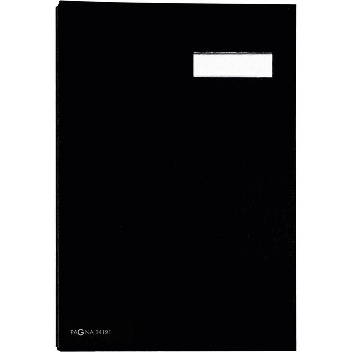 Carpeta De Firmas PAGNA Color - Formato DIN A4, 20 Apartados, Color Amarillo