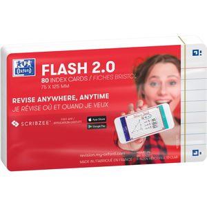 Produktbild für Karteikarten Oxford Flash 2.0, 400133886, A7+