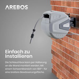 Produktbild für Schlauchbox Arebos AR-HE-GS30G