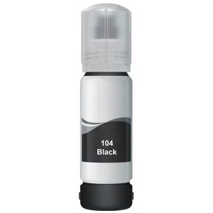Produktbild für Tinte AgfaPhoto für Epson 104, C13T00P140, schwarz