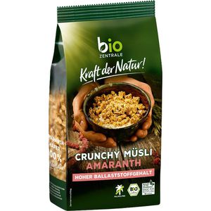 BioZentrale Müsli Crunchy Amaranth, BIO, 375g