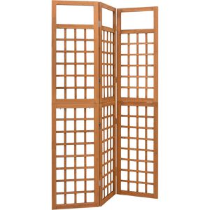 Produktbild für Paravent vidaXL Raumteiler Spalier innen, 3-teilig