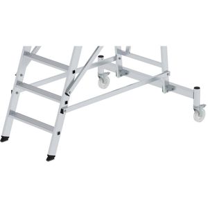 Produktbild für Podestleiter MUNK 52508, mit nivello-Leiterfüße