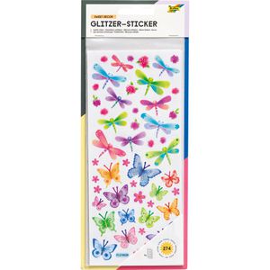 Sticker Folia 1410 Glitzer-Sticker Sweet Decor
