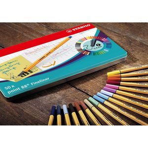 Produktbild für Fineliner Stabilo Point 88, 8850-6