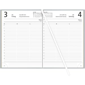 Produktbild für Buchkalender Zettler 876, Recycling, Jahr 2026