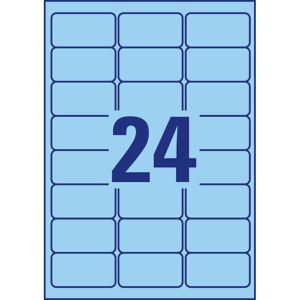 Produktbild für Universaletiketten Zweckform L6032-20, blau