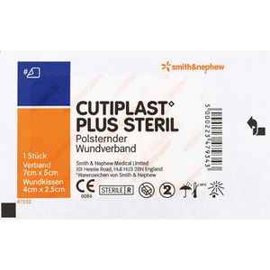 Produktbild für Pflaster Smith&amp;Nephew CUTIPLAST PLUS, 5 Strips