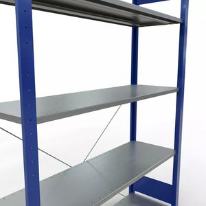 Produktbild für Schwerlastregal Schulte 12740-130-B, 5 Metallböden