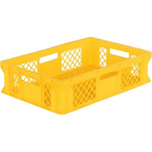 Eurobox Alpha-Paletten gelb, 29 Liter, lebensmittelecht