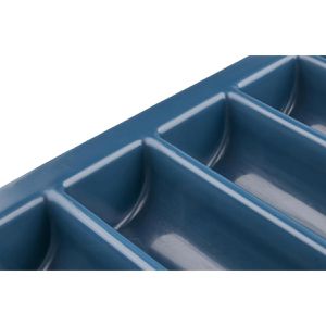 Produktbild für Besteckkasten Esmeyer 405-171, blau, aus Kunststoff
