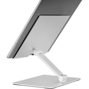 Produktbild für Tablet-Halterung Durable 894023 Rise, silber, für Tisch